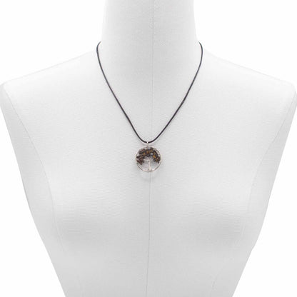 Tree of Life Pendant - Tiger's Eye