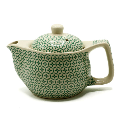 Small teapot - Green mosaic