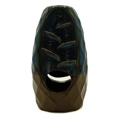 Backflow Incense Burner - Pineapple Mountain and Waterfall Twin Design