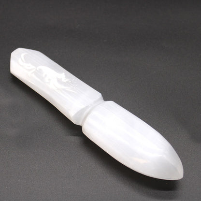 Selenite Ritual Knife - Leaving the Past Behind
