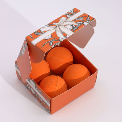 Set of 4 Vitamin C Bath Bombs - Aromatherapy
