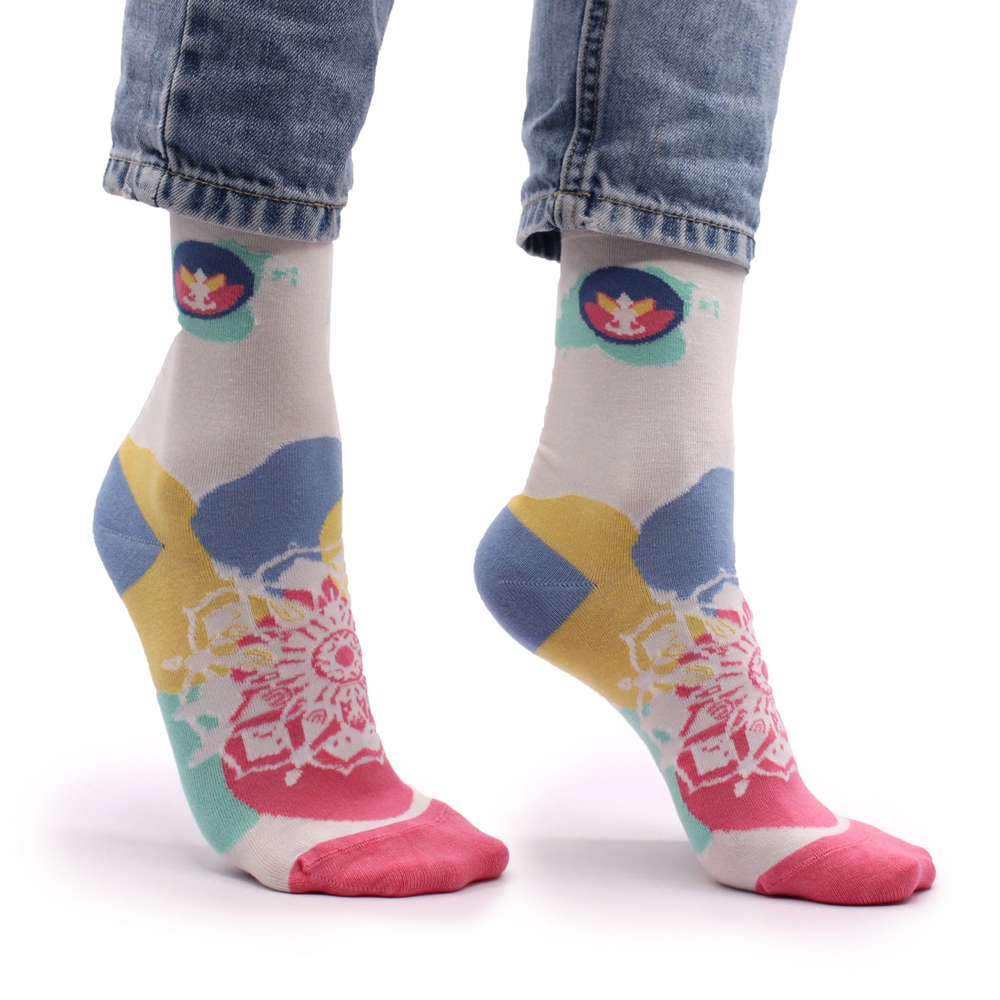 Hop Hare Bamboo Socks (S/M) - Meditation