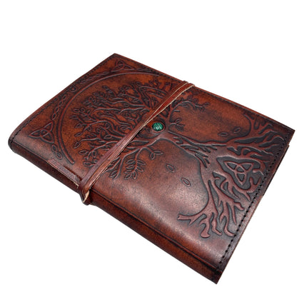 Cuaderno de cuero del Árbol de la Vida – 18x13x2cm