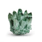 Natural Handcrafted Quartz Cluster - Green Phantom Quartz (approx 250-300gm 8cm)