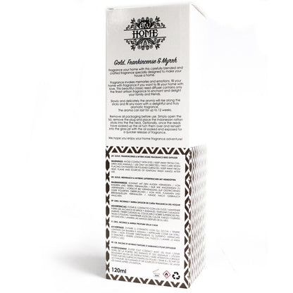 120ml Aroma Diffuser - Gold, Frankincense &amp; Myrrh