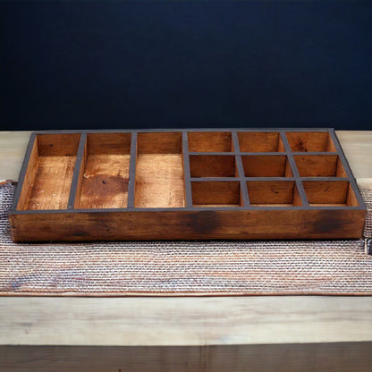 Bandeja de exhibición: compartimentos (3x1 y 3x3)