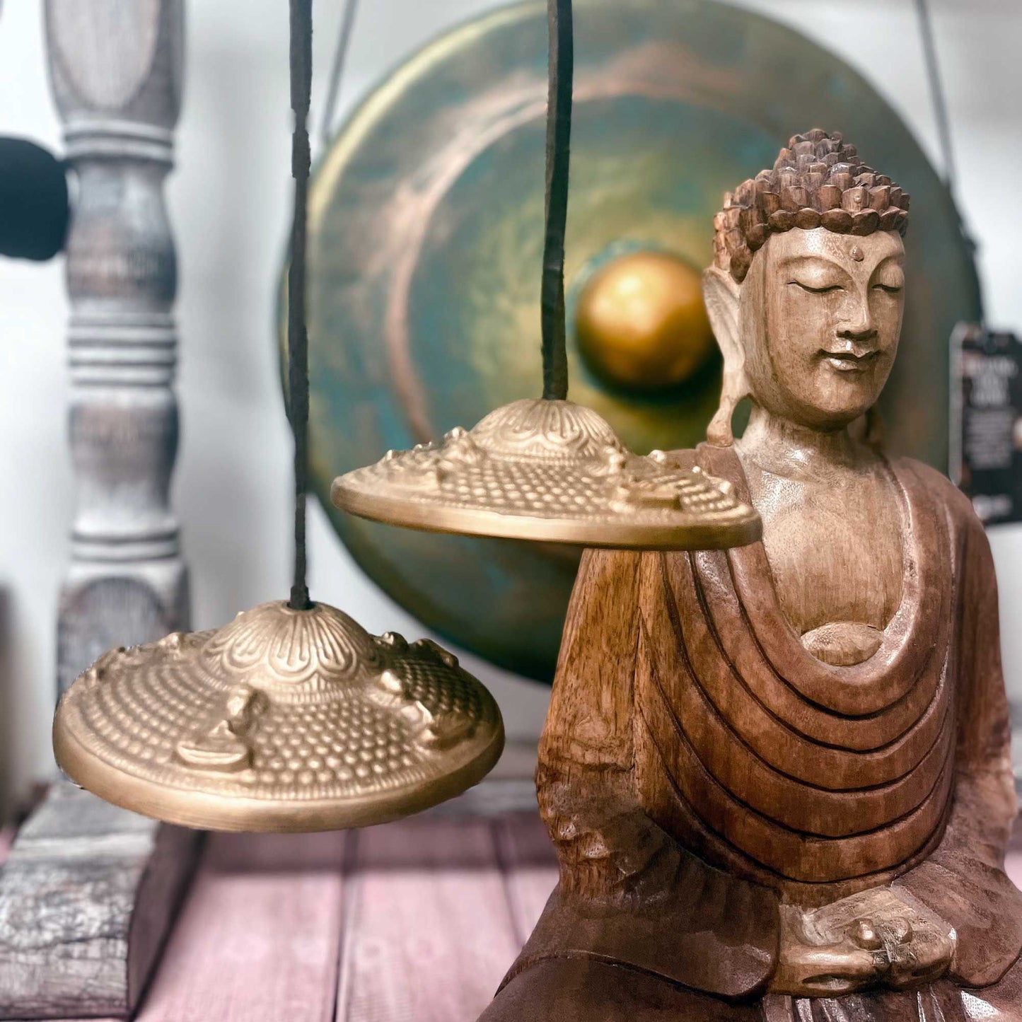 Tibetan Tingsha - Dragon - approximately 7.4 cm