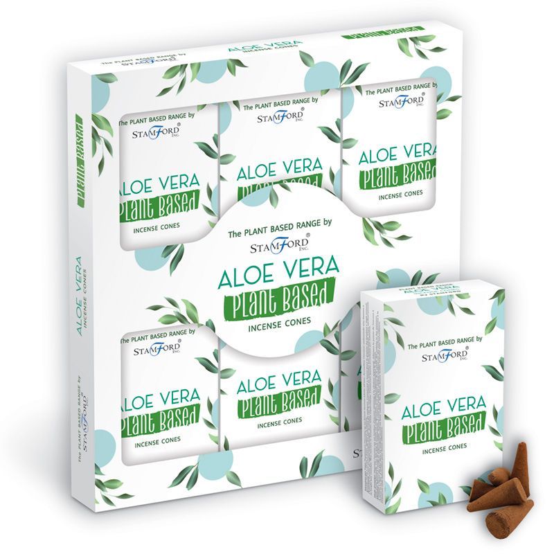 Herbal Incense Cones - Aloe Vera