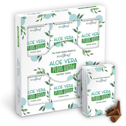 Herbal Incense Cones - Aloe Vera