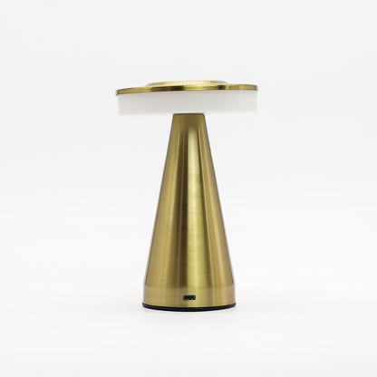 Lámpara táctil - Tallo alto de cobre - USB (C) - Recargable (400 vatios)