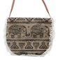 Fringe bag - Elephant print