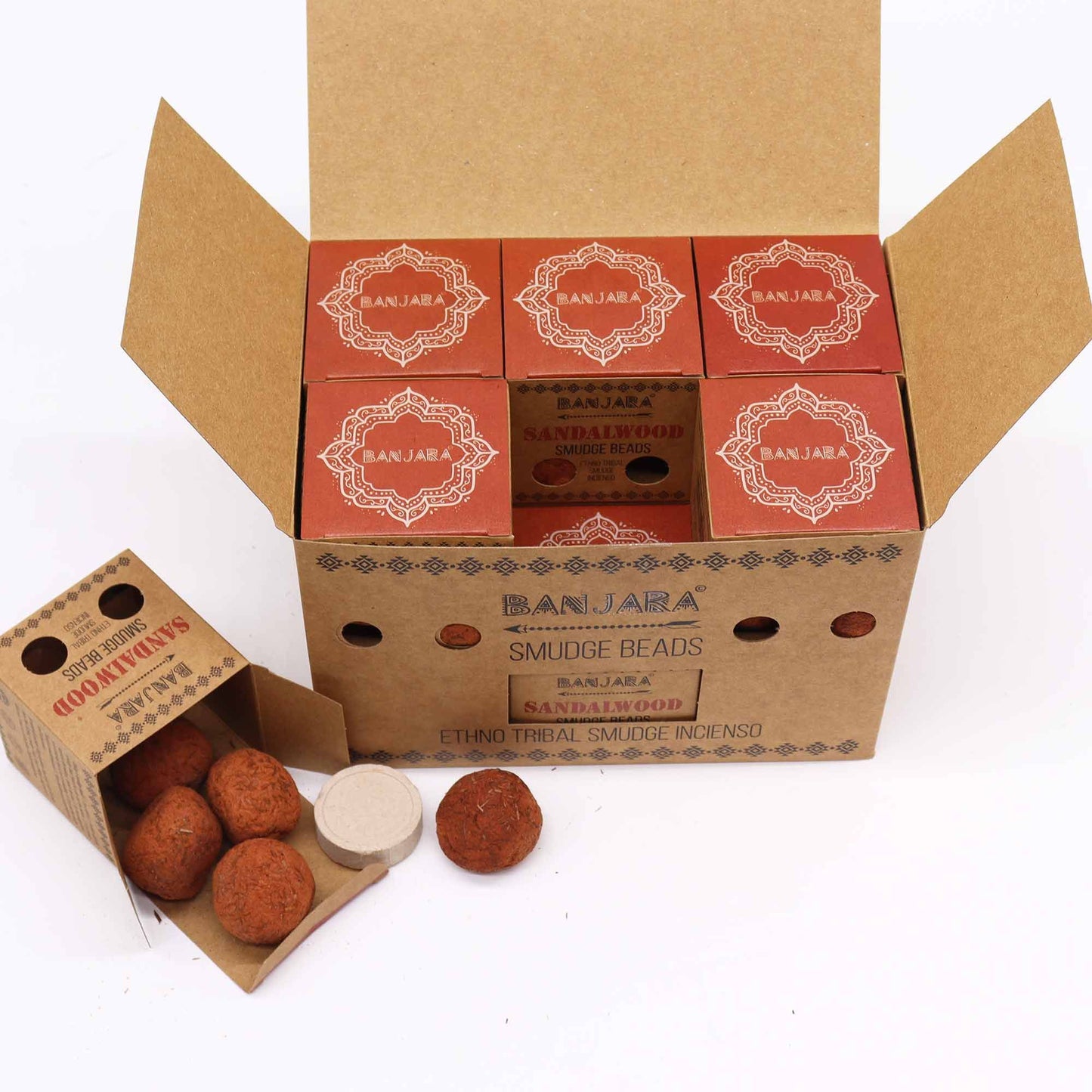 5 pompes à diffusion Banjara - Bois de santal