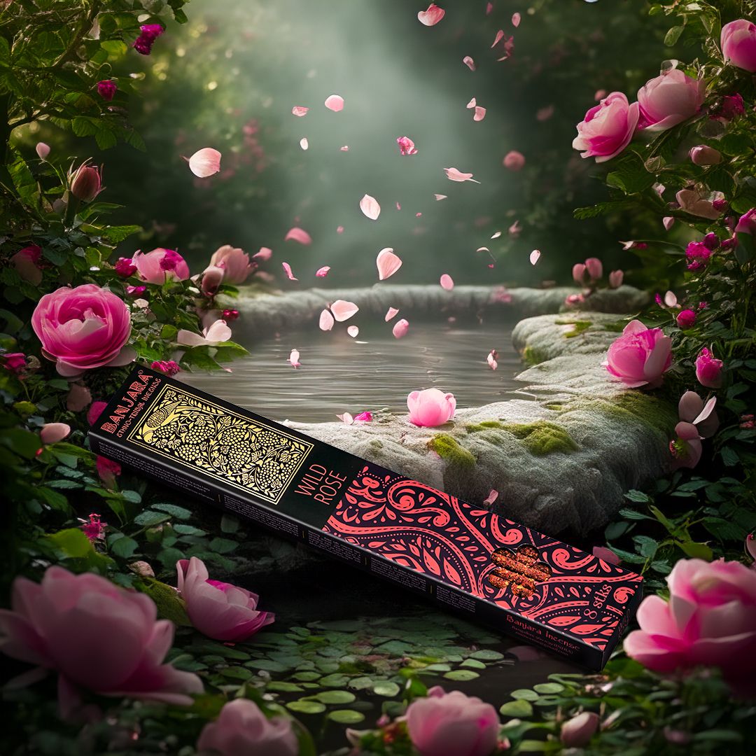 Encens Banjara Extra Long - Rose Sauvage