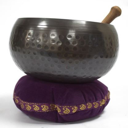 Velvet cushion for Tibetan singing bowl - 11cm