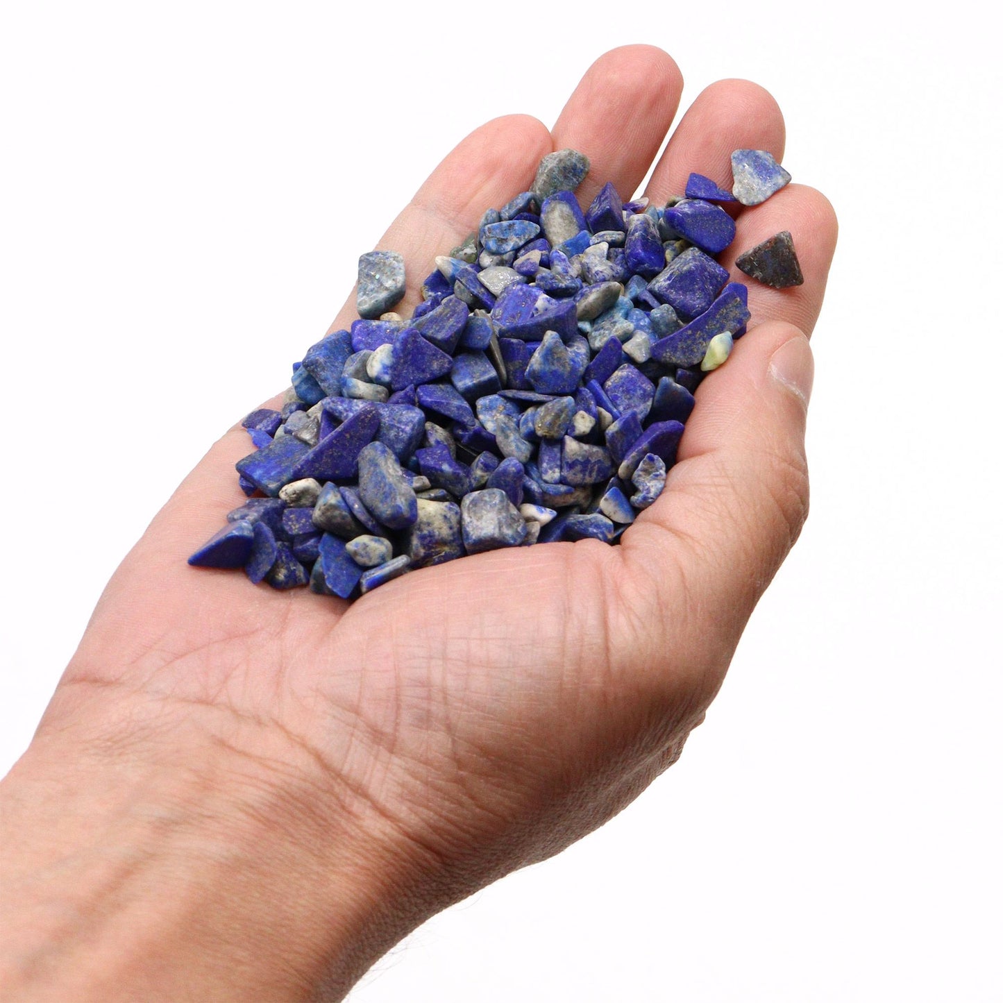 Lapis lazuli chips in bulk - 1KG