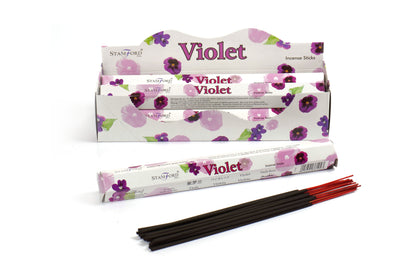 Bâtonnets d'encens Violet Stamford Premium
