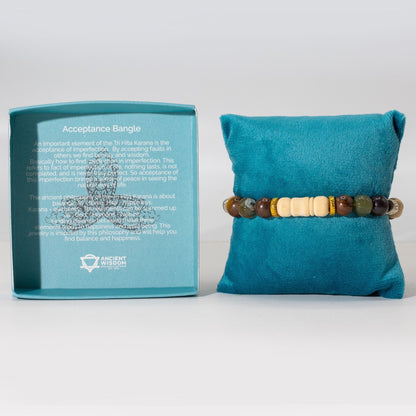 Pulsera Tri Hita Karana Bangle - Aceptacion