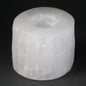 Selenite cylinder candlestick - 8 cm