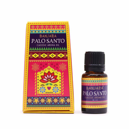 Huile parfumée indienne Banjara 10 ml - Palo Santo