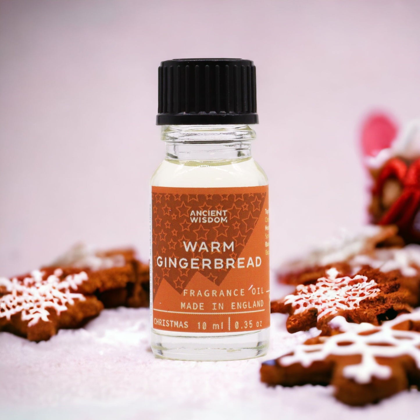 Huile parfumée 10 ml - Biscuit au pain d'épice chaud