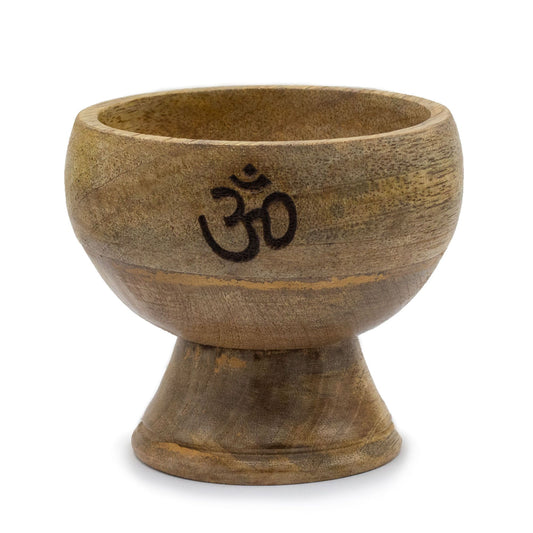 Large Ritual Bowl Incense Holder 11x6cm - Om