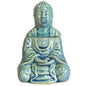 Seated Buddha Oil Burner - Blue