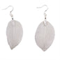 Earrings - Value Leaf - Silver