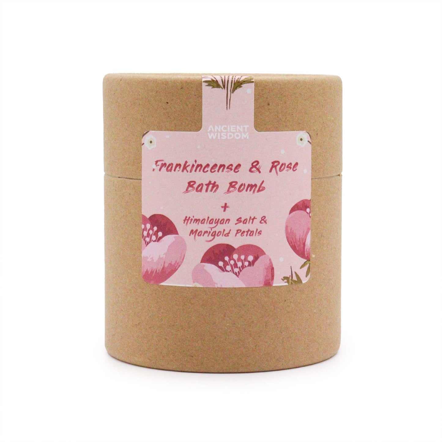 Bombe de bain encens + rose