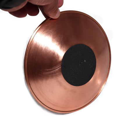 Copper offering plate - Flower of Life