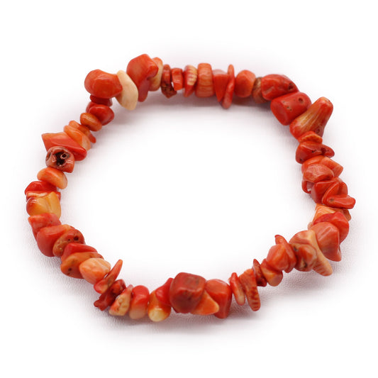 Gemstone Fragment Bracelet - Coralite Stone