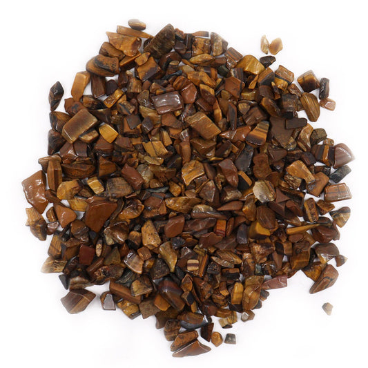 Tiger's Eye Chips in Bulk - 1KG