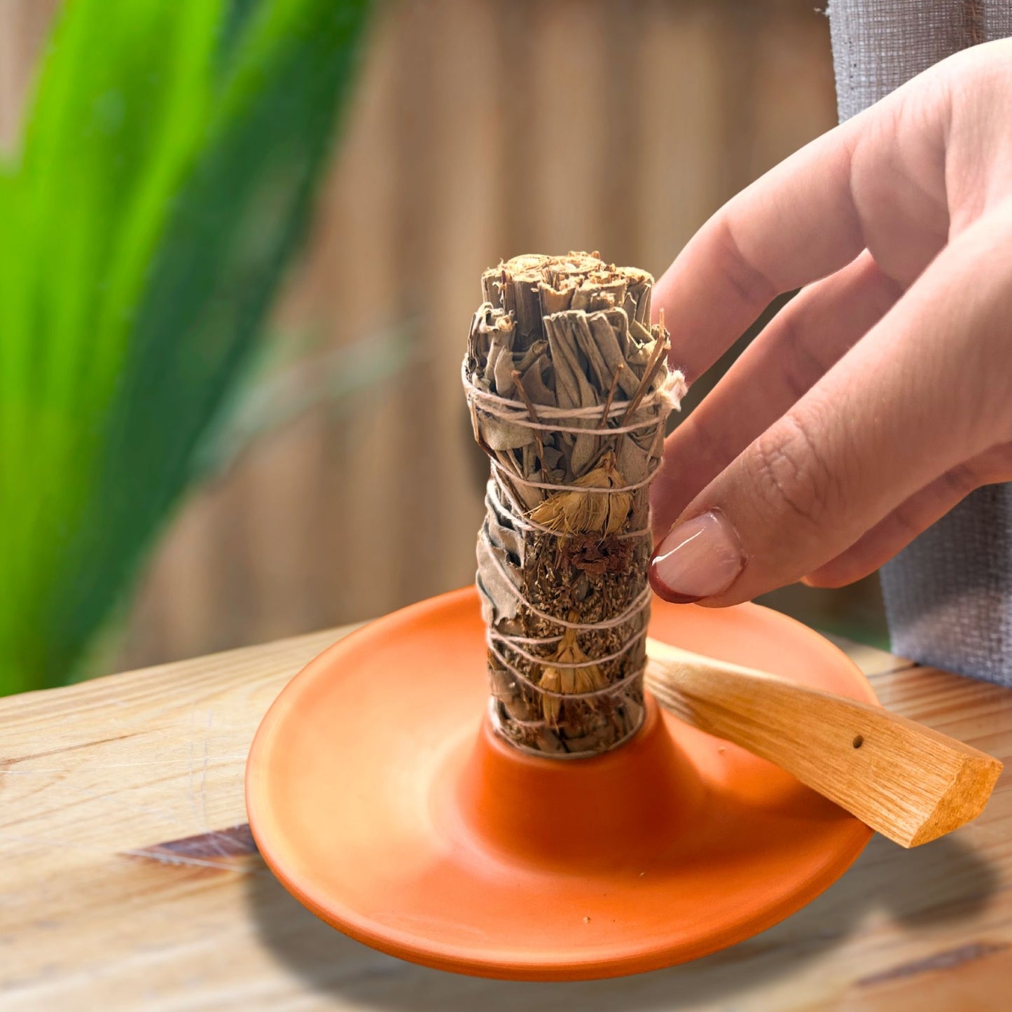 Palo Santo Burner Holder and Bundles