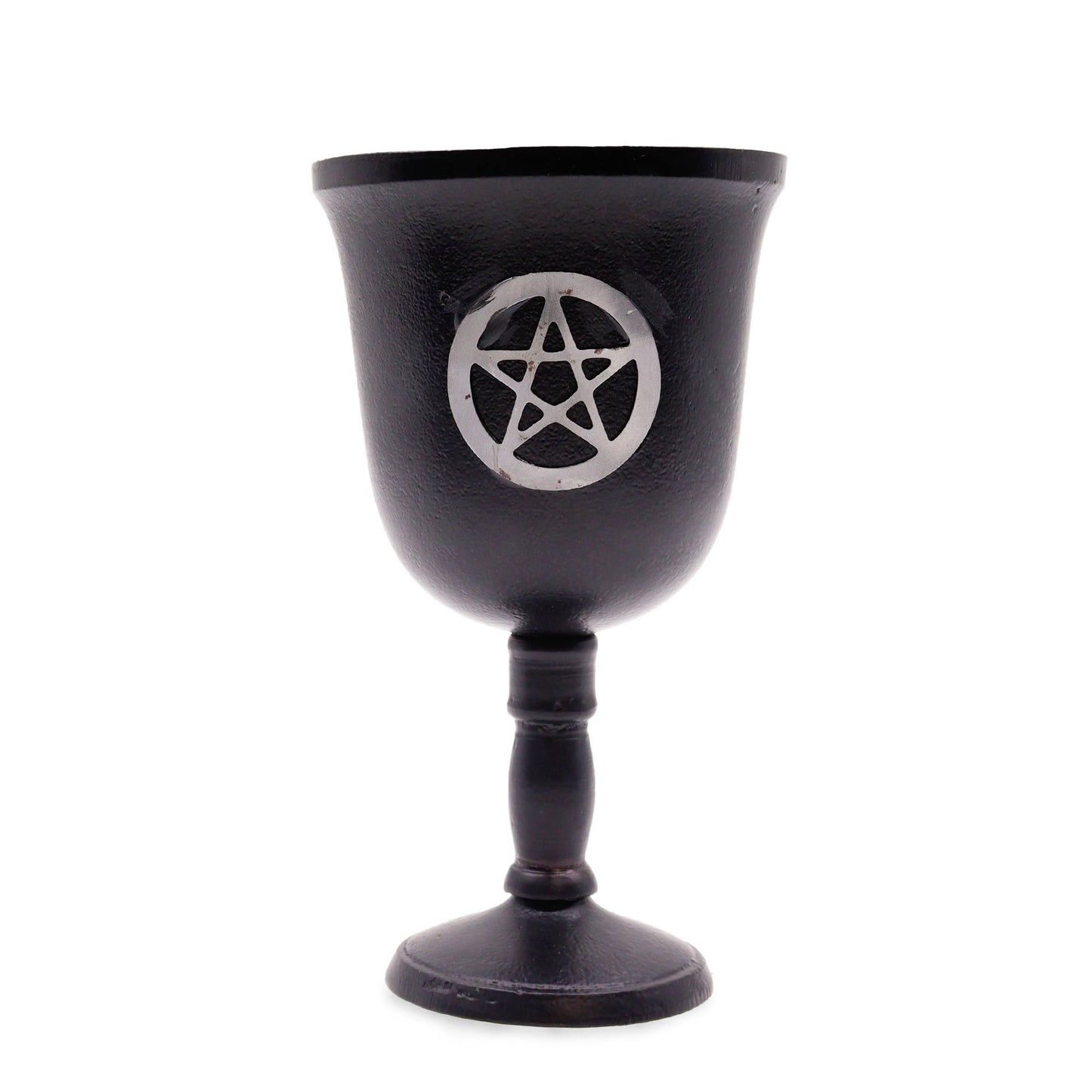 Iron ritual chalice - Pentagon - 20x11cm