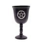 Iron ritual chalice - Pentagon - 20x11cm