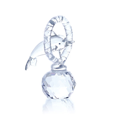 Delfín Saltando a Través del Aro (pequeño)