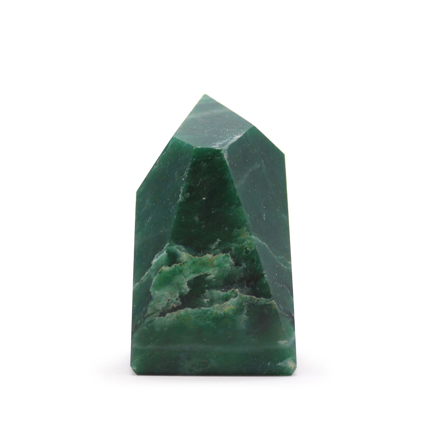 Gemstone points approx. 6 cm (0.5 kg) - Indian Jade