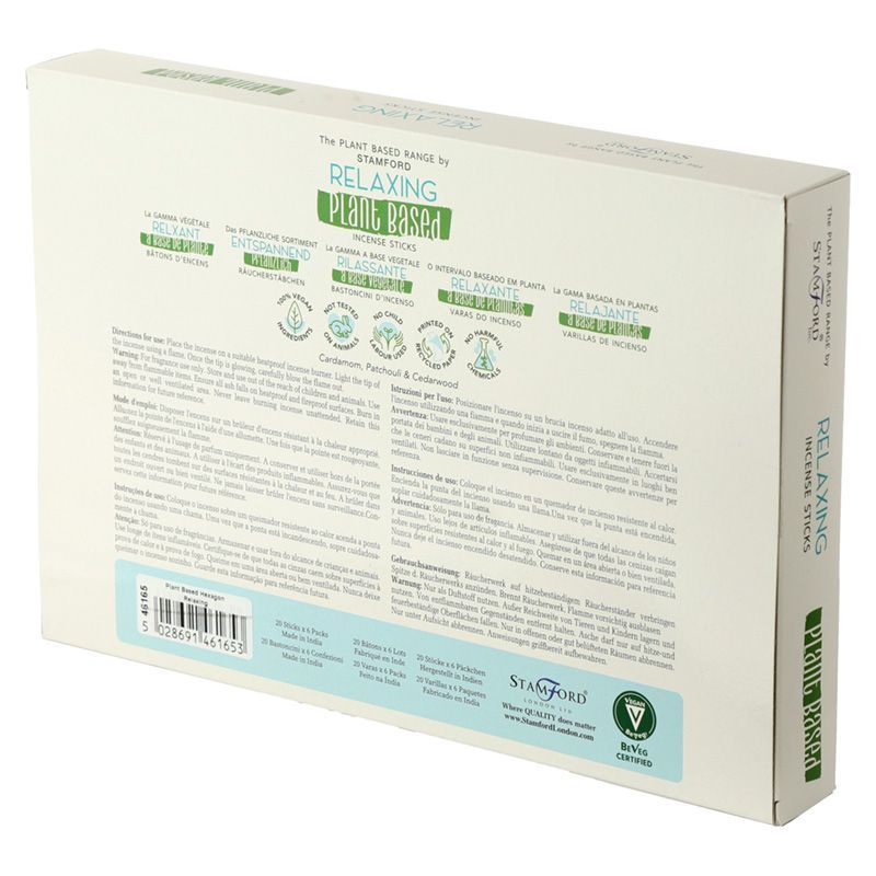 Varitas de Incienso a Base de Plantas - Relajantes