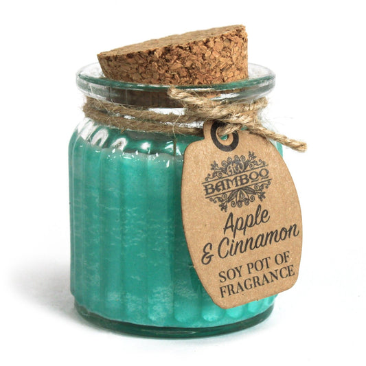 Soy Wax Jar Candle - Apple and Cinnamon