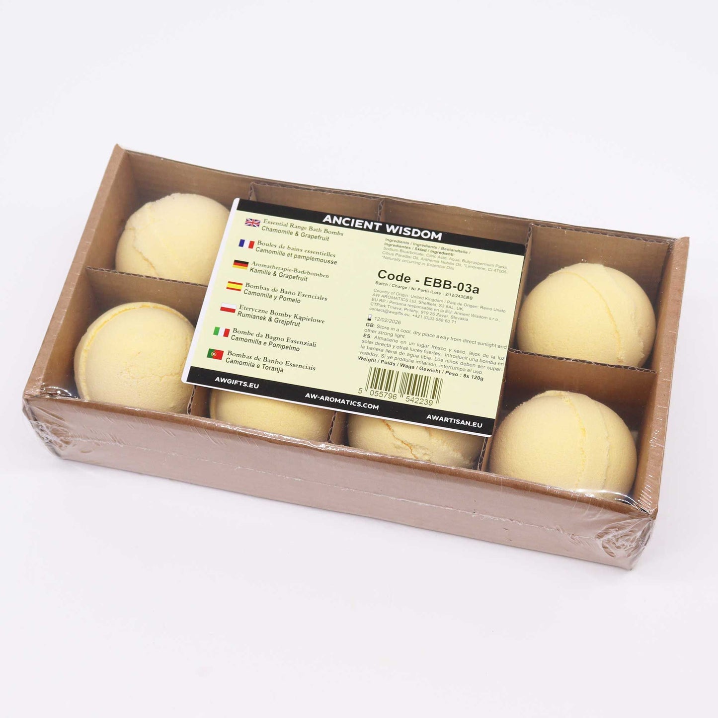 Bomba de Baño Camomila Y Pomelo