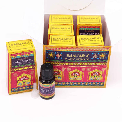 Huile parfumée indienne Banjara 10 ml - Palo Santo