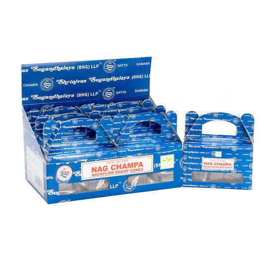 Box of 24 Reflux Cones - Satya Nagchampa