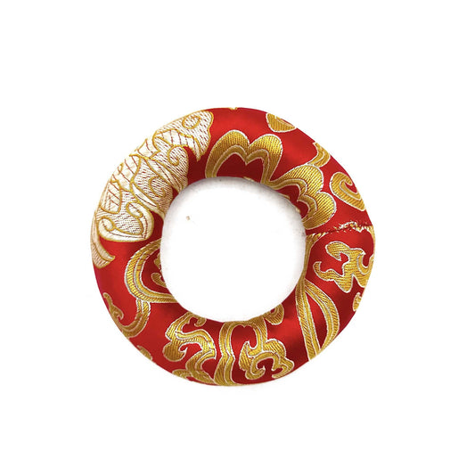 10cm Hoop Cushion (for 12-14cm Tibetan Singing Bowl) - Red