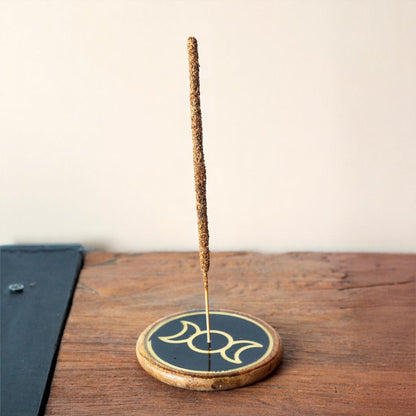 Gold and black on mango wood - Pentagon