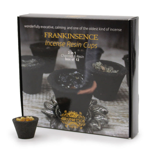 Box of 12 Resin Cups - Incense