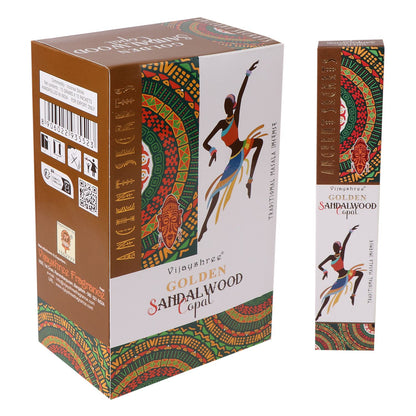 15 g de copal doré et de bois de santal