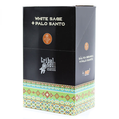 Incienso Tribal Soul - Salvia Blanca + Palo Santo