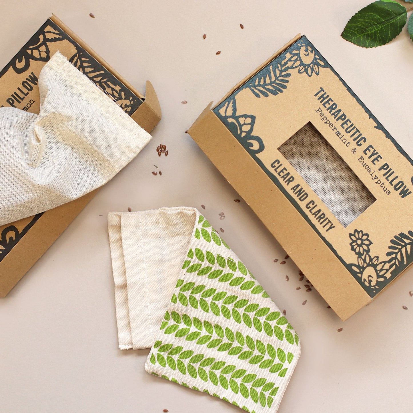 Agnes &amp; Cat Eye Pillow - Clarity and Transparency