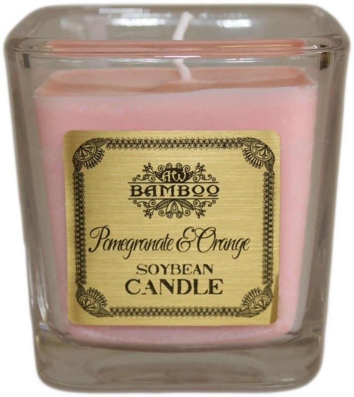 Soy Wax Candle - Pomegranate and Orange