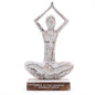 Wooden Woman Yoga - Whitewashed - Hands Up Pose - Hands to the Sky Embrace Peace