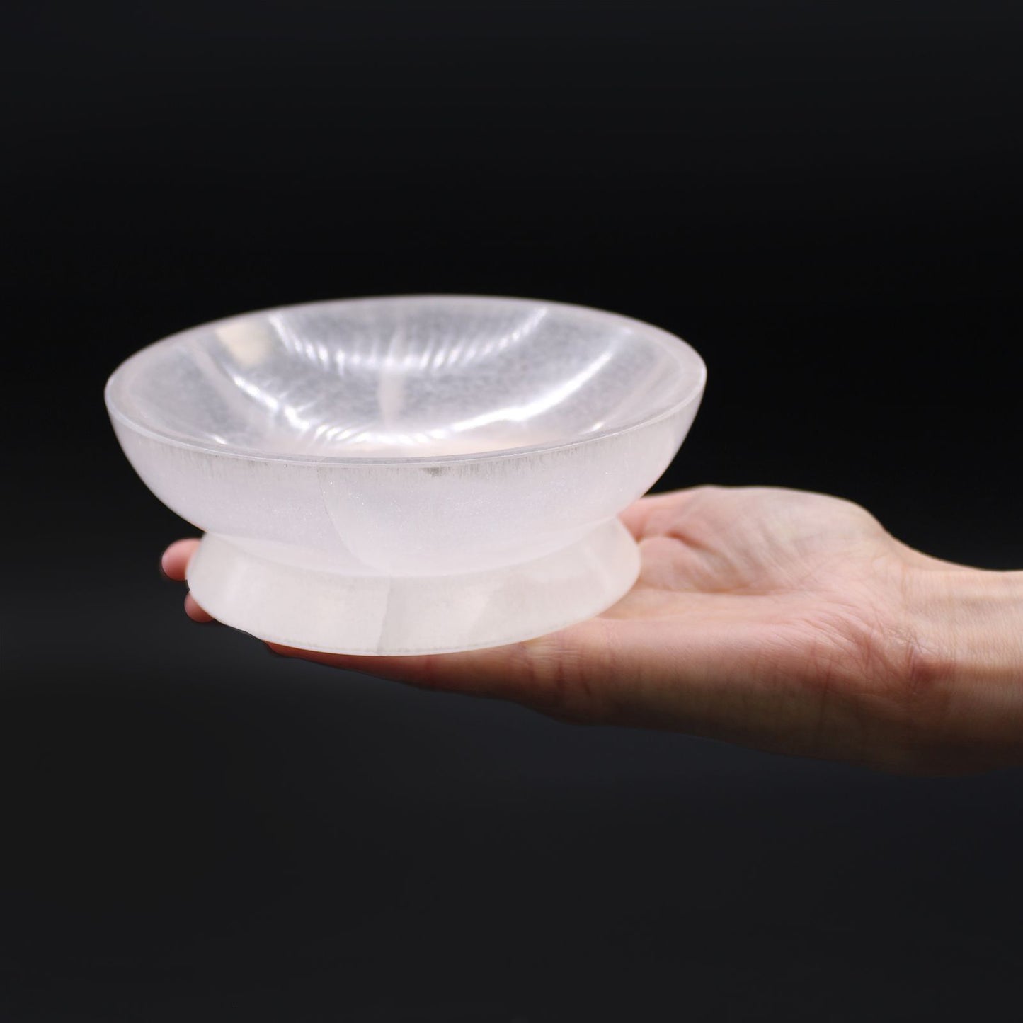 Selenite ritual bowl - 15cm